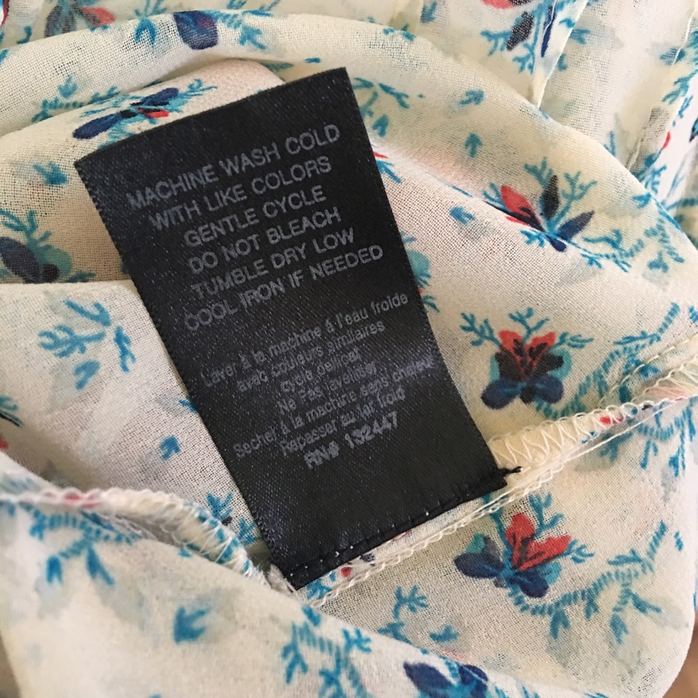 ⚡️NWT⚡️Patterson Kincaid floral tank size M - Picture 5 of 5